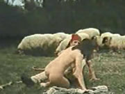 Ελληνικό vintage πρόβατο λιβάδι σεξ