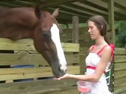 Άλογο διατροφής κοριτσιών